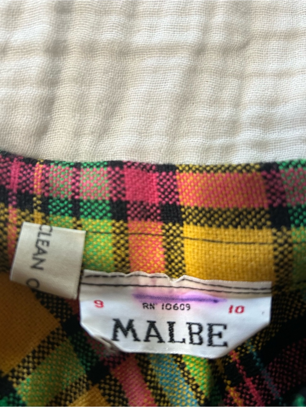 Vintage Malbe Women's pleated accordion Wool Maxi Skirt  1960s 1970s - Picture 4 of 7